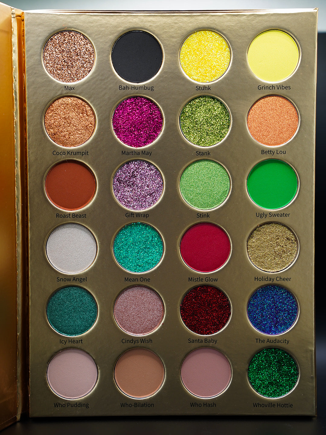 Grinch Eyeshadow Palette